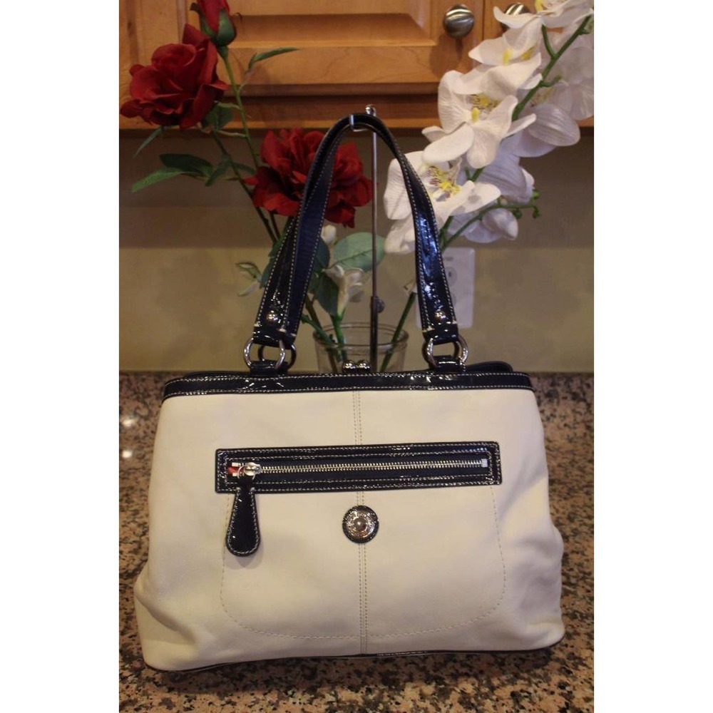 Coach Handbag Laura Leather Carryall Bag Purse 14866 (pu150